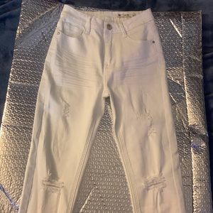 Small white jeans
